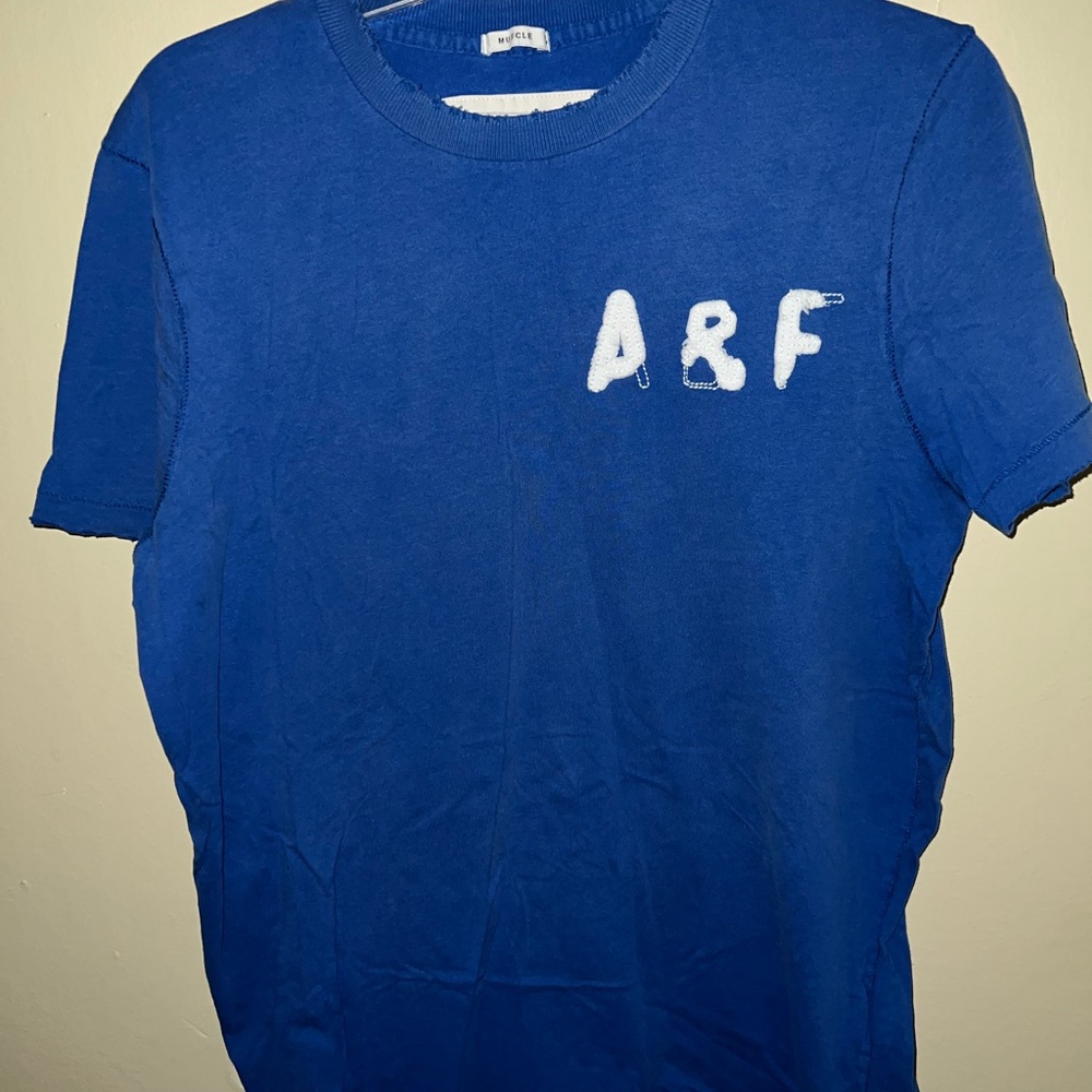 Abercrombie & Fitch Blue Short Sleeve Tee
